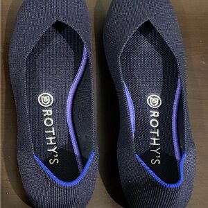 Rothy's Women's Navy Flats - Size 9 🥿